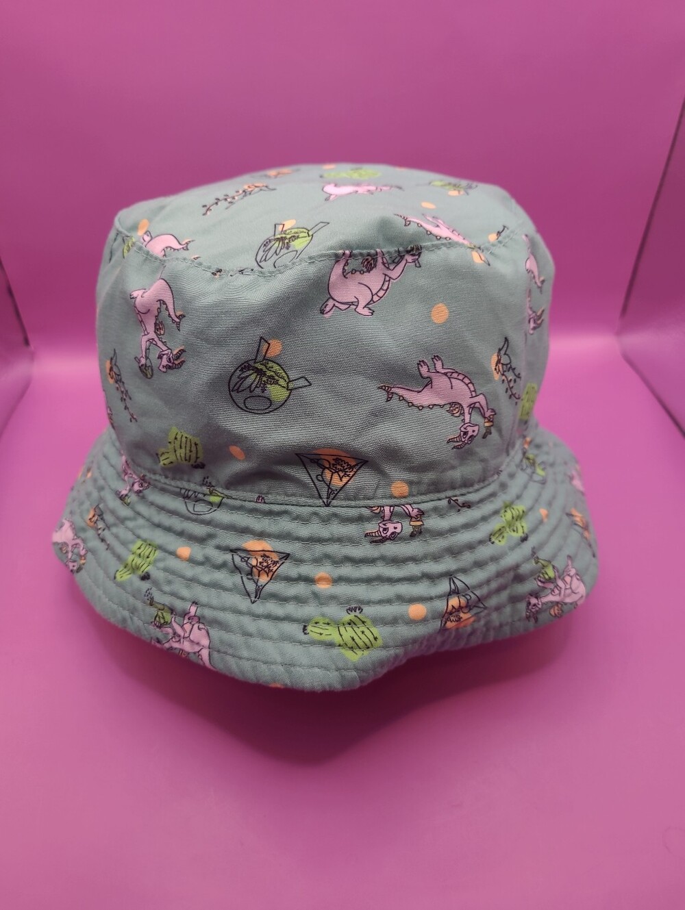Figment 2023 Epcot Flower and Garden Festival Reversible Disney Bucket Hat